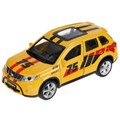 Машина металл SUZUKI VITARA s 2015 СПОРТ 12 см, отк дв, баг, инер, жел., кор Технопарк VITARA-12SRT-YE