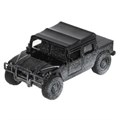 Машина металл HUMMER h1 ПИКАП в снегу, 12 см, дв., баг., инерц., кор. Технопарк SB-18-09-H1-N(SNOW)-WB