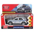 Машина металл MERCEDES-BENZ GLE ПОЛИЦИЯ 12 см, двери, багаж, в кор. Технопарк GLE-12POL-SR