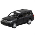 Машина металл TOYOTA "land cruiser матовый"дл12,5см,откр дв,инерц,черн,в кор Технопарк CRUISER-BE