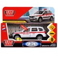 Машина металл свет-звук LADA GRANTA CROSS СКОРАЯ 12 см, двер,баг, инер, кор. Технопарк GRANTACRS-12SLAMB-WH