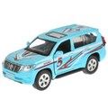 Машина металл свет-звук TOYOTA PRADO СПОРТ длина 12 см, двери, инерц, кор. Технопарк PRADO-S-SL