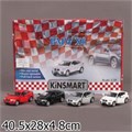 Машина металл. инерц. BMW X6 1:38 открыв. двери, в ассорт. в дисплее Kinsmart KT5336D