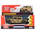 Машина металл HUMMER h1 ПИКАП, 12 см, дв., багаж., инерц., кор. Технопарк SB-18-09-H1-M(GY)-WB