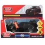 Машина металл свет-звук NISSAN JUKE-R 2.0 12 см, двери, багаж, черный, кор. Технопарк JUKE-BKM-SL