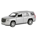 Машина металл CADILLAC ESCALADE 12 см, двери, багаж, инерц, серебрист, кор. Технопарк ESCALADE-SL