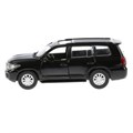 Машина металл TOYOTA LAND CRUISER длина 12,5 см, двери, инерц, черный, кор. Технопарк CRUISER-BK