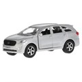 Машина металл KIA sorento prime, 12 см, двери, багаж., инерц., сереб., кор. Технопарк SB-17-75-KS-N(SL)-WB