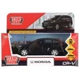 Машина металл HONDA CR-V длина 12 см, двери, багаж, инерц, черный, кор. Технопарк CR-V-BK