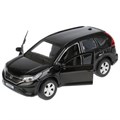 Машина металл HONDA CR-V длина 12 см, двери, багаж, инерц, черный, кор. Технопарк CR-V-BK