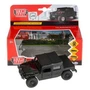 Машина металл HUMMER h1 ПИКАП, 12 см, дв., багаж., инерц., черн., кор. Технопарк SB-18-09-H1-N(B)-WB