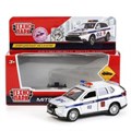 Машина металл MITSUBISHI OUTLANDER полиция" дл 12 см, отк дв, баг, в кор Технопарк OUTLANDER-POLICE