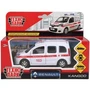 Машина металл RENAULT KANGOO СКОРАЯ 12 см, двер, баг, инер, кор. Технопарк KANGOO-AMB