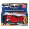 Машина металл KAMAZ ПОЖАРНАЯ МАШИНА, 12 см, двери, подв.дет., инерц., кор. Технопарк SB-16-22WB (48)