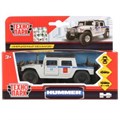 Машина металл HUMMER h1 ПИКАП ПОЛИЦИЯ, 12 см, дв., багаж., инерц., кор. Технопарк SB-18-09-H1-P-WB