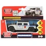 Машина металл HUMMER h1 ПИКАП ПОЛИЦИЯ, 12 см, дв., багаж., инерц., кор. Технопарк SB-18-09-H1-P-WB