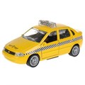 Машина металл LADA калина ТАКСИ 12 см, свет+звук, откр. дв., инерц., в кор. Технопарк CT1049WB-T (48)