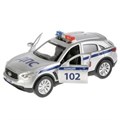 Машина металл свет-звук NISSAN INFINITI QX70 ПОЛИЦИЯ 12 см, дв,баг, ин, кор. Технопарк QX70-P-SL