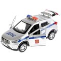 Машина металл свет-звук HYUNDAI CRETA ПОЛИЦИЯ, 12 см,отк.дв.,баг.,ин., кор. Технопарк CRETA-P-SL