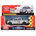Машина металл FORD ranger ПИКАП полиц., 12 см, дв., багаж., инерц., кор. Технопарк SB-18-09-FR-P