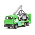 Машина металл KAMAZ ЭВАКУАТОР, 12 см, дв., подв.дет., инер.+машина 7,5 см Технопарк SB-17-24-R-WB (48)