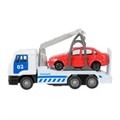 Машина металл KAMAZ ЭВАКУАТОР, 12 см, дв., инерц.+ машинка 7,5 см, кор. Технопарк SB-16-27-A1-WB (48)