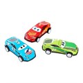 Машина металл ROAD RACING набор тачки 7 см, 3 шт, в ассорт, кор., инерц RR-SET-2360598-R