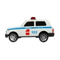 Машина пластик свет-звук LADA 4x4 URBAN ПОЛИЦИЯ 19,5 см, 2 кноп, инер, кор. Технопарк URBANBLACK-20PLPOL-WH (36)