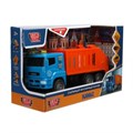 Машина пластик свет-звук KAMAZ МУСОРОВОЗ 17 см, бачок, инерц, син, кор. Технопарк KAMGARB-17PL-BUOG (72)