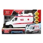 Машина пластик свет-звук MERCEDES-BENZ SPRINTER СКОРАЯ 14,5см, инерц, кор. Технопарк SPRINTERVAN-15PLAMB-WH (72)
