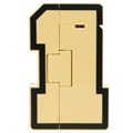 Робот трансформирующийся в цифру 1, кор.10,5*19*6см ТЕХНОДРАЙВ ZY1178643-R1