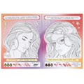 Волшебный макияж. STYLE Раскраска. 210х290 мм. Скрепка. 16 стр. Умка 978-5-506-09925-3