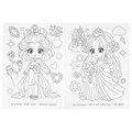 Чиби-принцессы. Раскраска. Аниме. 214х290 мм. Скрепка. 16 стр. Умка 978-5-506-09783-9
