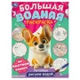 Питомцы. Рисуем водой. Большая водная раскраска. 235х325 мм. Скрепка. 16 стр. Умка 978-5-506-09572-9