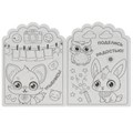 Любимые пушистики. Раскраска KAWAIi. 210х285 мм. Скрепка. 16 стр. Умка 978-5-506-09217-9