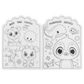 Очаровательные зверюшки. Раскраска KAWAIi. 210х285 мм. Скрепка. 16 стр. Умка 978-5-506-09216-2