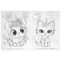 Кошки-единорожки. Раскраска. 214х290 мм. Скрепка. 16 стр. Умка 978-5-506-09297-1