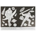Инопланетные гости. Антираскраска. 214х290 мм. Скрепка. 16 стр. Умка 978-5-506-08879-0