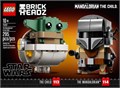 Lego BrickHeadz Star Wars 75317 - Дер Мандалорианер и Дас Кинд - Конструктор 28830311
