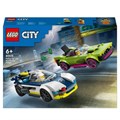 Конструктор детский LEGO Verfolgungsjagd mit Polizeiauto und 60415 117766195