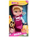 Кукла Маша Маша и Медведь 25 см, озвуч, кор КАРАПУЗ 83033-N24