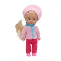 Кукла 12 см Аня 12 см, кор КАРАПУЗ ANNA-W7-BB