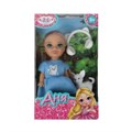 Кукла Аня 12 см, пит., акс., кор. КАРАПУЗ ANNA-PET1-BB (120)