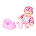 Пупс 20см, горшок, бутылочка, в дисплее КАРАПУЗ SM20-POTTY-02-RU