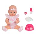 Пупс озвуч 40см, пьет, писает, закр. глазки, 4акс, 50 звуков КАРАПУЗ Y40BB-PINK-24-RU-25-NW