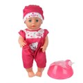 Пупс озвуч 30 см, пьет, писает, закр. глазки, 2 акс, 50 звуков КАРАПУЗ Y30BB-WOPVC-BODY-25-RU
