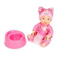 Пупс неозвуч 15см, пьет, писает, 2акс КАРАПУЗ Y15BB-FLOWER-24-RU-WOD