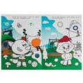 Игра в космонавтов. Раскраска-домино. Ми-ми-мишки. 210х290 мм. Скрепка. 16 стр. Умка. 978-5-506-08204-0