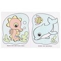 На море. Водная раскраска. Формат: 200х250 мм. Объем: 8 стр. Умка 978-5-506-05032-2