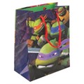 Пакет подарочный МАТОВЫЙ м,черепашки,140 гр/м2 ЧУДО ПРАЗДНИК PM-109937-NT (144)